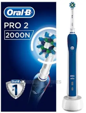 Oral B Pro2000n Crossaction Rechargeable Electric Toothbrush