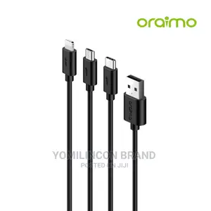 Oraimo Ocd-d62 1 M Lightning Cable - Black