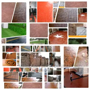 All Concrete Stamps Floor