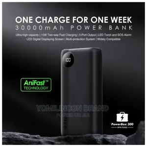 Oraimo Power Box Opb-P300q Two-Way Power Bank - Black