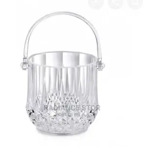 Transparent Acrylic Ice Bucket With Handle and Picker