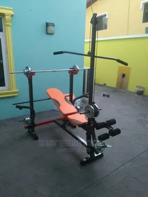 Weight Bench With Latpull Big Size