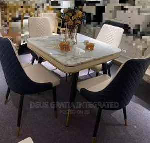 Marble Dinning Table And 4 Chairs