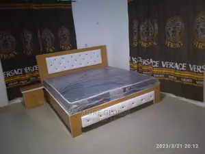 6x6 Bedframe With a Side Drawer