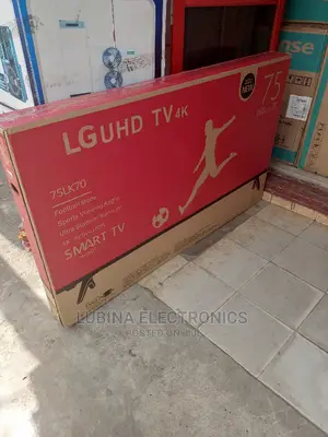 Brand New LG 75" Android Smart Television/Wi-Fi/Netflix/
