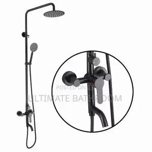 High Quality Bathroom Black Shower Tap