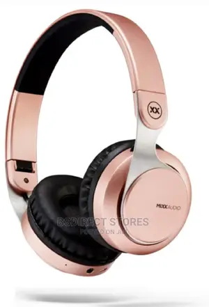 Mixx JX1 Rose Gold Bluetooth Wireless/Wired Headphones-14hrs