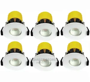 Luceco LED Fire-rated Extra Warm White Downlight Pack Of 6
