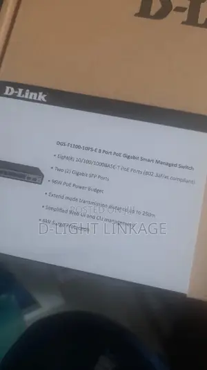 DGS-F1100-10ps-E D-Link Switch