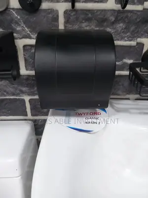 Black Tissue Holder