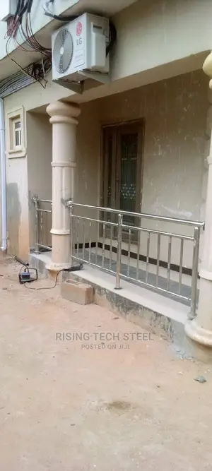 Stainless Handrail Is the Code