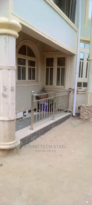 Stainless Handrail Is the Code