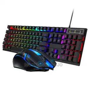 USB Wired RGB Mouse Keyboard Set