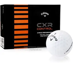 Callaway White CXR Control 3- Piece Performance Golf Balls