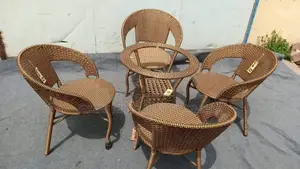 Basket Table and Chairs