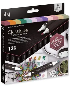 Spectrum Noir Classique Vintage Alcohol Marker Dual Nib Pens