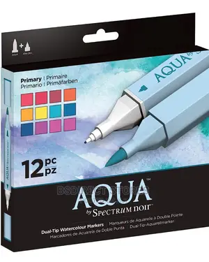 Spectrum Noir Aqua Artist's Water Based Dual Nib Marker Pens