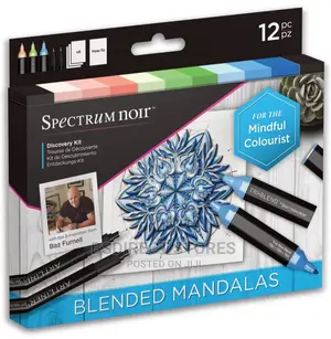 Spectrum Noir Discovery Kit Blended Mandalas For Colourist