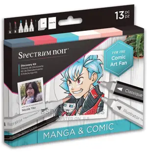 Spectrum Noir Manga Comic Discovery Set for Comic Art Fan