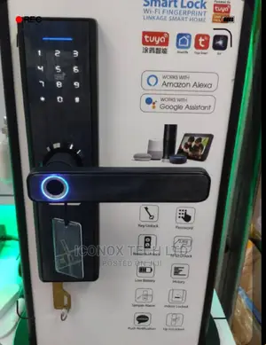 Tuya Lock Smart Wifi With Fingerprint, Code, Card, Key, App