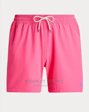Ralph Lauren CORAL Hawaiian Classic Traveller Swim Short