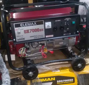 Elemax Generator Sh7000dx 7.5 Kva