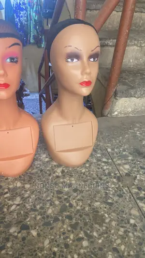 Mannequin Heads Od Different Shades