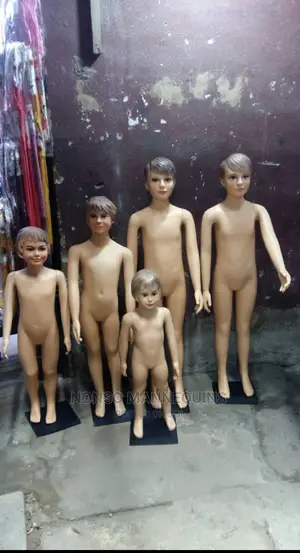 Different Types and Ages of Plastic Kids Mannequins