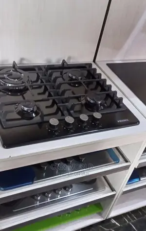 Quality Phima Gas Cooker 4burner Automatic Cabinet Top Glass