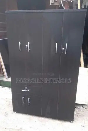 4ft Modern Fitted Wardrobes in Lagos – Exquiste Custom Made
