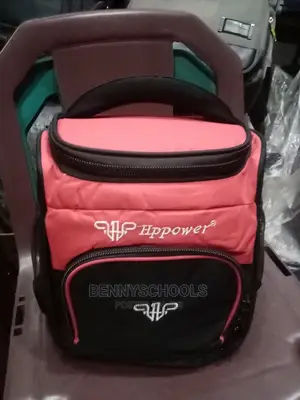 Black and Red Thick HP Power Strong Lunch Bag Cooler Bag
