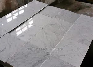 Italian White Carara Marble Tiles 60X60