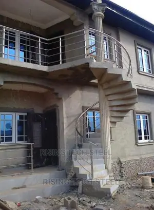 Modern Spiral Staircase Stainless Steel