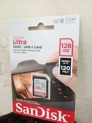 128gb Sd Memory Card 120mb/S