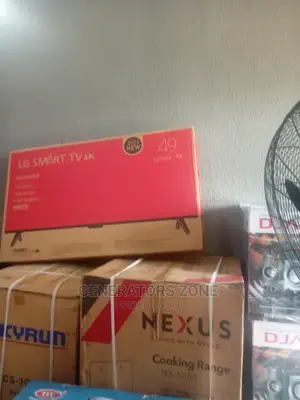 Lg-49-Inch Smart Tv- Uhd ( Stand +Remote)+Netflix+Miracast