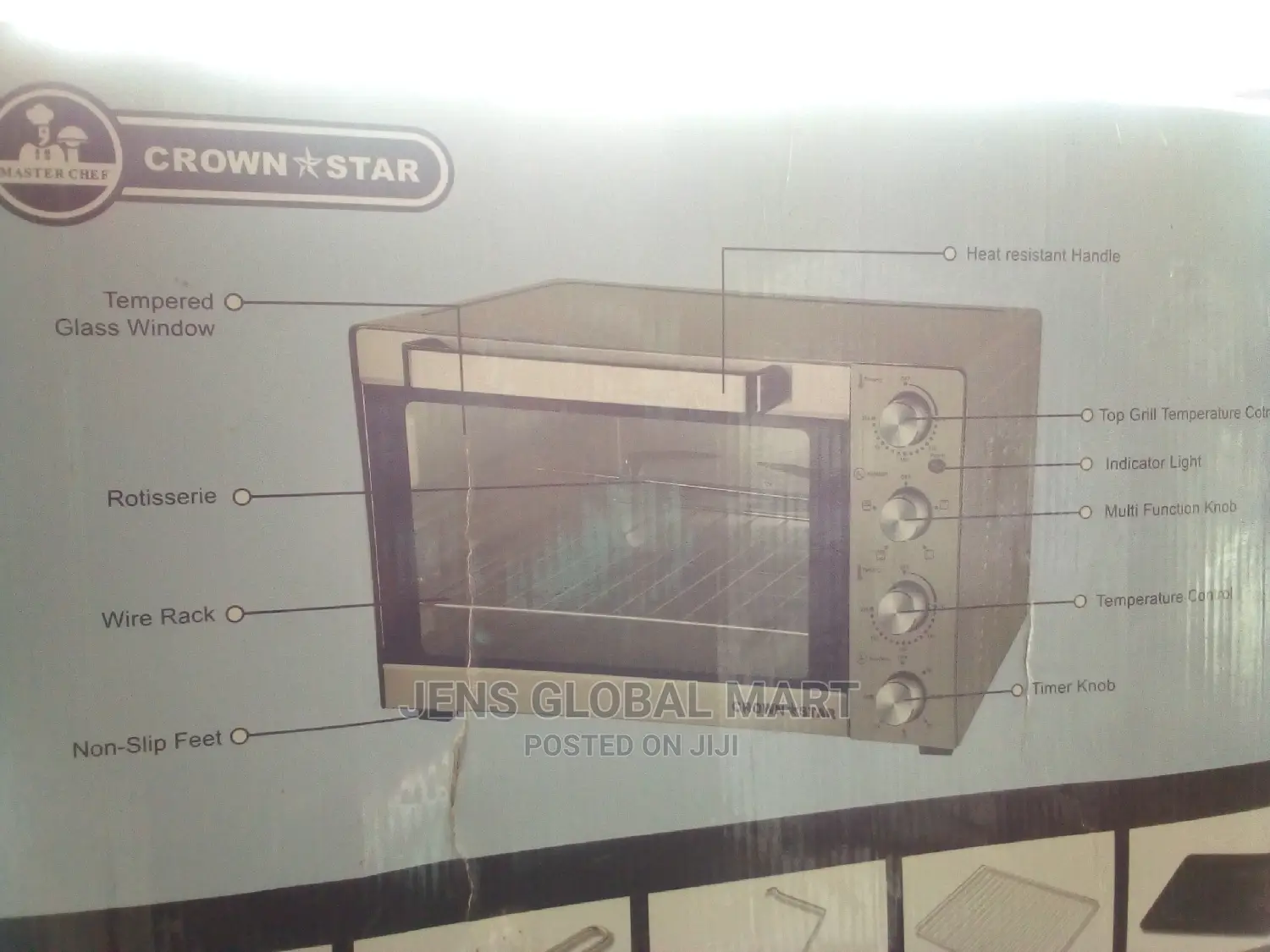 40l Electric Toaster Oven