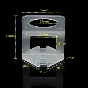 Tile Leveling System Spacers Clip (Coloured)