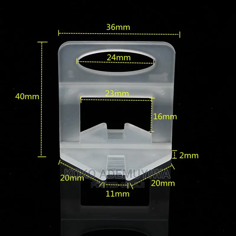Tile Leveling System Spacers Clip (Coloured)