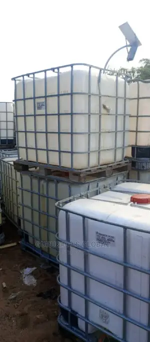 White Chemical Berger Storage Tank