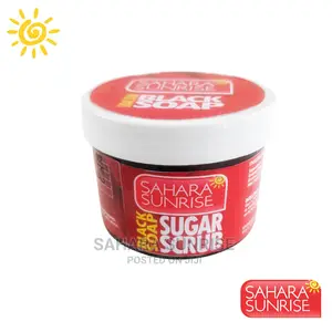 Black Soap Sugar Scrub