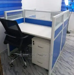 Modern 2 Man Office Work Stations