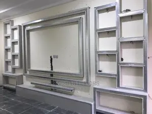 Wall Designed and Ceiling Designed Pergola Design