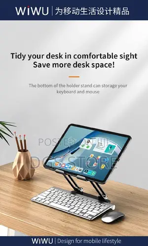 Wiwu Folding Tablet Stand for Phone Tablet Model ZM105