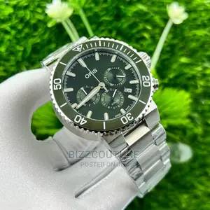 Original ORIS Stainless Steel Green Dial Available in Store