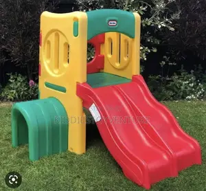 Tikes Twin Slide Tunnel Climber