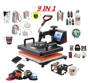Combi 9in1 Heat Press Machine