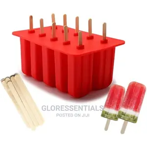 Silicone Popsicle Mould With Sticks