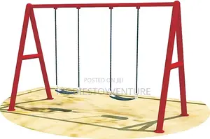 Playground Sport Equipment 2 Seater Swing Set