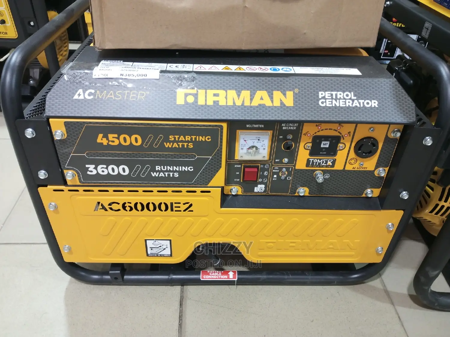 Firman Soundproof Generator 100%Copper Wire 4.5kva