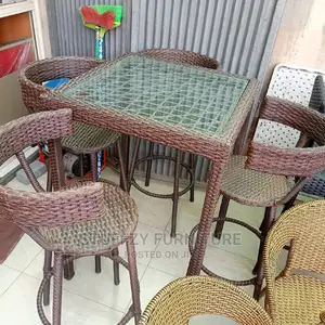 Outdoor High Bar Chairs With Tables